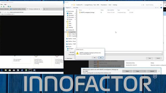 Windows Defender Advanced Threath Protection - Isolation and Investigaton packages смотреть онлайн