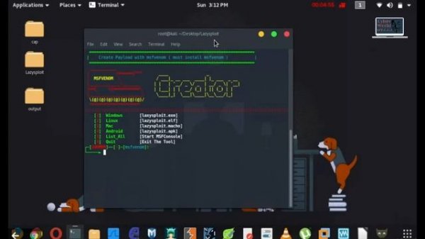 How to make Payloads for Android, Mac, Linux and Windows.