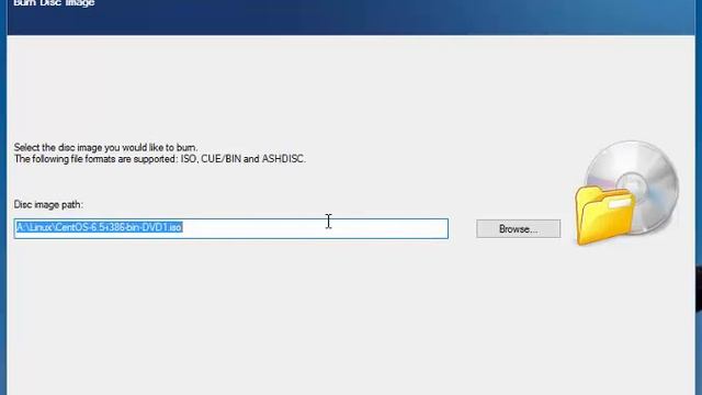 BURN DISC Image (ISO) смотреть онлайн