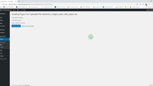 Zuper - Shoutcast and Icecast Radio Player With History - Elementor Widget - Installation смотреть онлайн