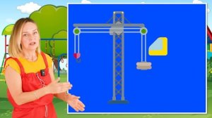 ЭКСКАВАТОР - Синий трактор. Развивающая песенка про машинки.