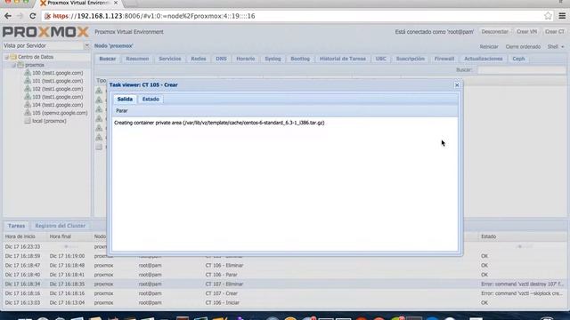 OpenVZ Proxmox смотреть онлайн