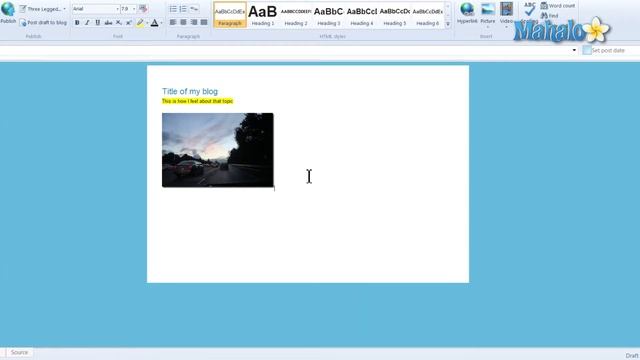 Windows Live Writer - Account Setup смотреть онлайн