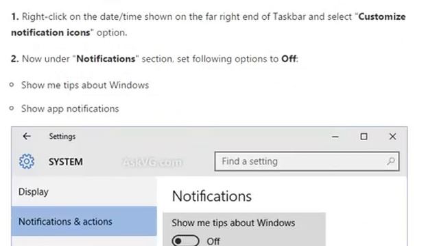 Disable Notifications and Action Center in Windows 10 смотреть онлайн