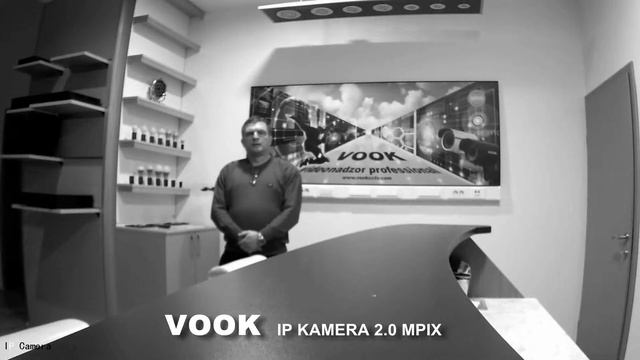 Videonadzor demo unutarnja IR dome kamera VOOK HD-IP 2.0 Mpix смотреть онлайн