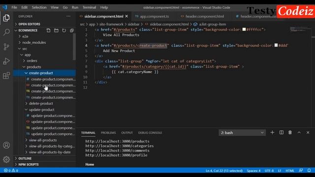 Angular 10 E-commerce project from scratch,Ecommerce project from scratch,Finishing Design And Code смотреть онлайн