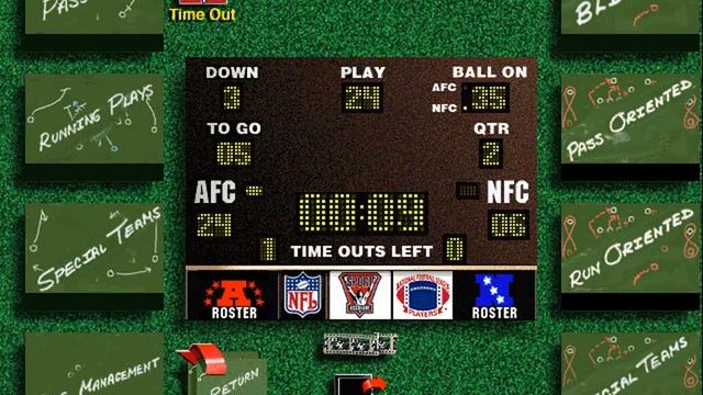 Live Action Football (Blank, Berlyn and Co.) (Windows 3.x) [1994] [PC Longplay] смотреть онлайн