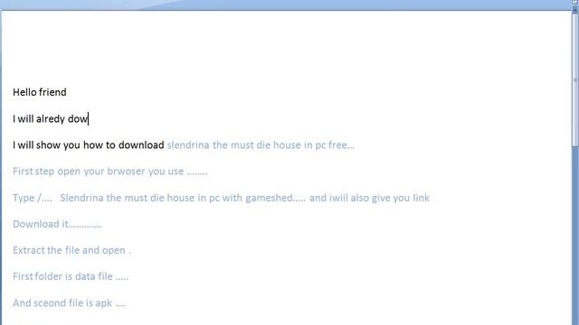 how to download slendrina the must die house in pc free смотреть онлайн