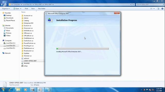 Cara Instal Microsoft Office 2007 di Windows7 смотреть онлайн