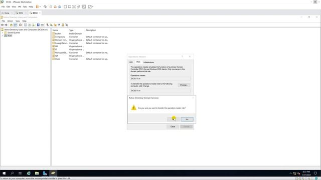 Transfer FSMO Roles in Windows Server 2019 смотреть онлайн