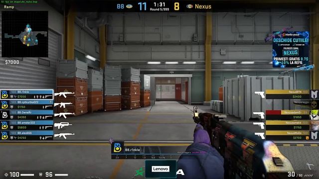 NEXUS VS B8 - BO3 - ESEA Advanced смотреть онлайн