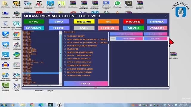 MTK CLIENT TOOL V5.3 Latest Update,All Mtk Cpu Unlock Huawei,Oppo,Vivo,Xiaomi,Sansung Techno Infini смотреть онлайн