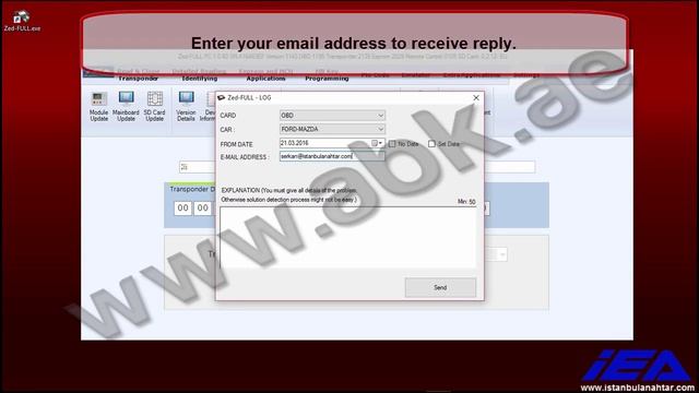 How To Sending Error Log File for Zed-Full Auto key programmer Using The Zed Full PC Software смотреть онлайн