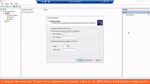 Dynamic Host Configuration Protocol (DHCP) | Windows Server 2019 Course | Knowledge Veda смотреть онлайн