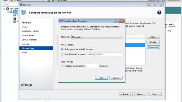 Create VM on Xen Center смотреть онлайн