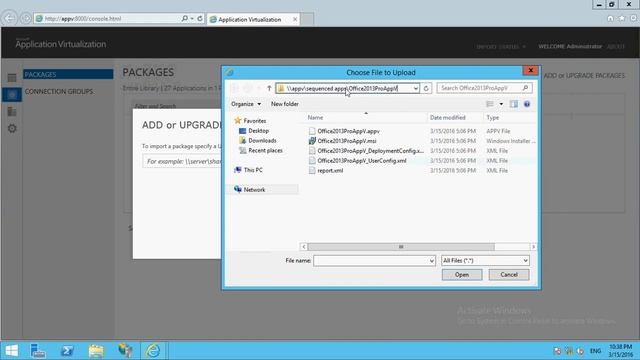 Appv 5 adding packages in the console смотреть онлайн
