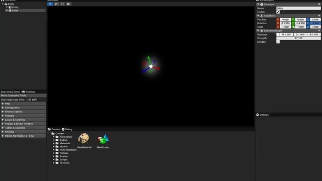 OpenGL Game Engine ImGui | Content Browser | Showcase смотреть онлайн