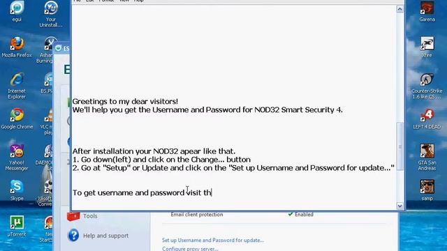 NOD32 antivirus 4 username and password (HD) by UnlimitedHD смотреть онлайн