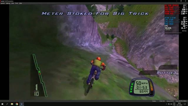 Downhill Domination (PCSX2 1.7.3760) - Xeon X3440 OC RX 580 2048SP 10GB RAM смотреть онлайн