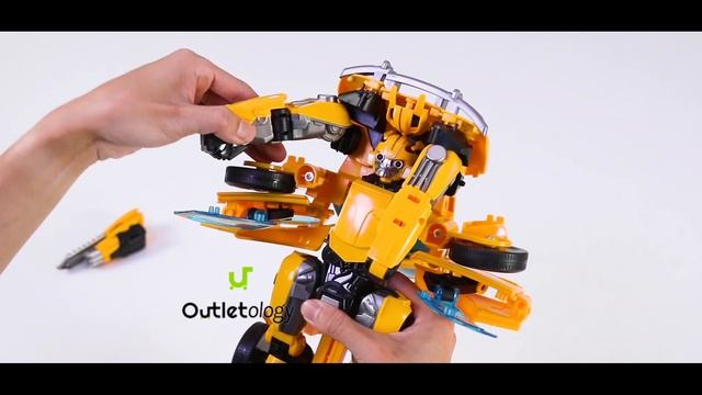 Робот трансформер Бамблби. Видео инструкция