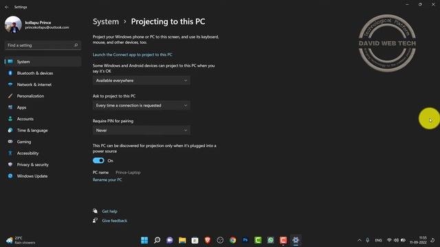 How to connect Mobile to Windows 11 Laptop in telugu| Share mobile Screen Laptop @BestTechWorld смотреть онлайн