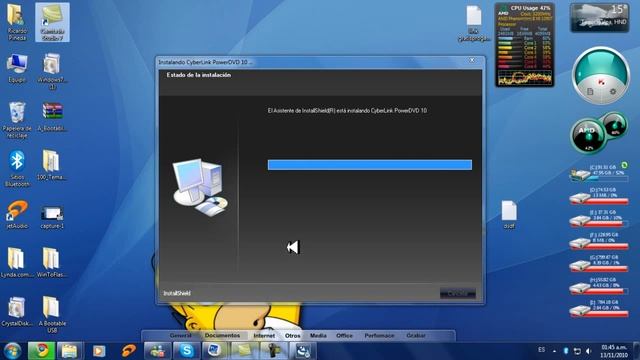 Como instalar y activar CyberLink PowerDVD 10 Links de Descarga смотреть онлайн