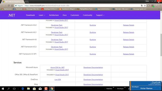 .:. Descarga e Instalación de Visual Studio Community 2017 .:. Parte 02 смотреть онлайн
