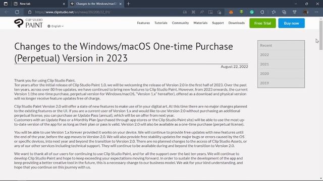 Clip Studio Paint Version 2.0 news update смотреть онлайн