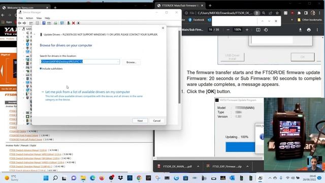 YAESU SCU19/39 Not WORKING Windows 11 (FIX) смотреть онлайн