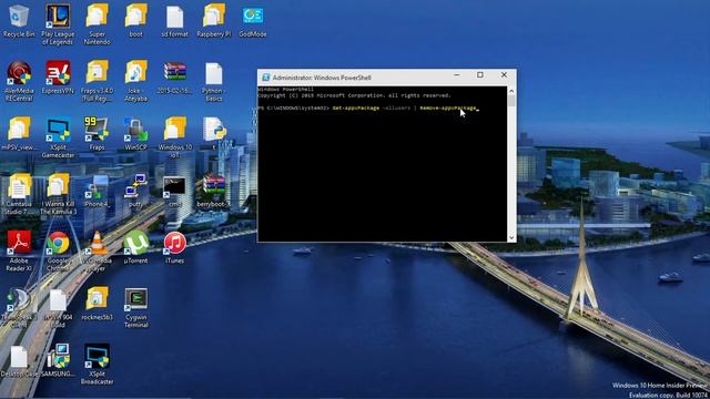 Windows 10 Remove App Package | Windows 10 Supprimé les Apps pré-installer смотреть онлайн