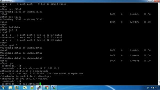 SFTP Server configuration in Linux - Part 2 (Tamil) смотреть онлайн