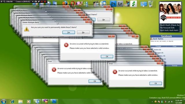Windows 7 Crazy Error 1 смотреть онлайн