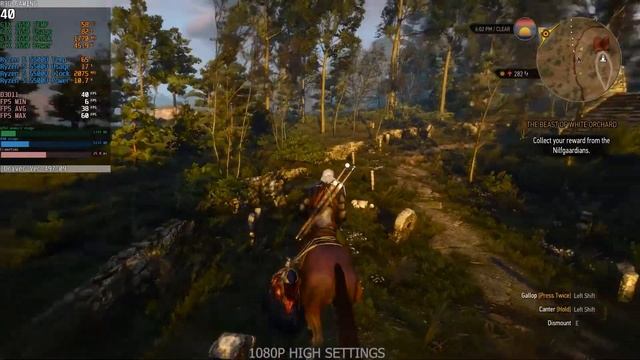 ACER ASPIRE 7 | THE WITCHER 3 : WILD HUNT GAMEPLAY| RYZEN 5 5500U | GTX 1650 | 1080p смотреть онлайн