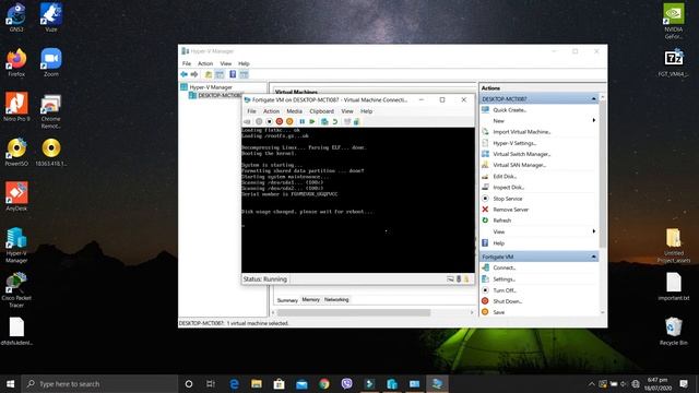 How to install Fortigate VM on Hyper-V смотреть онлайн