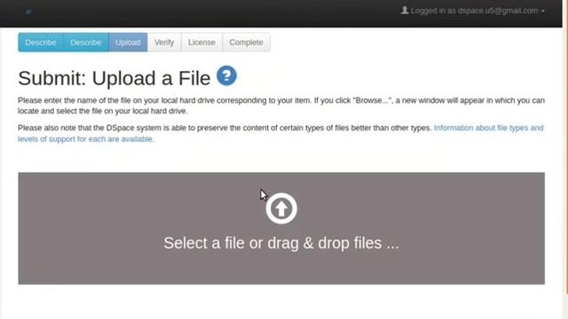Item Submission in DSpace-English смотреть онлайн