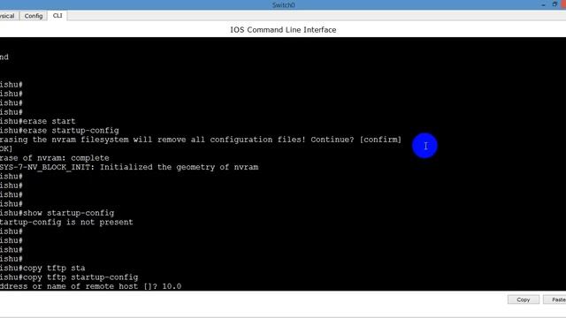 How to Restore Startup Configuration File From TFTP Server on CISCO Switch смотреть онлайн