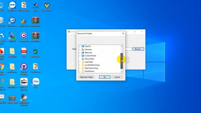 [C#] How to Lock Unlock Folder Winform смотреть онлайн