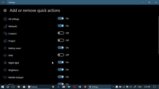 Windows 10 Fall Creators update tips and tricks How to customize quick action buttons in Action Cen смотреть онлайн