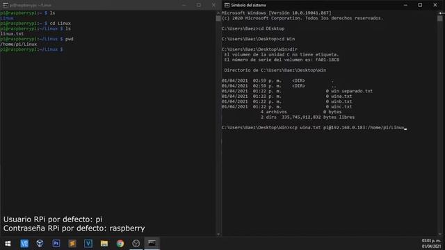"IoT| Transferir archivos entre Windows y Linux mediante SSH y SCP смотреть онлайн