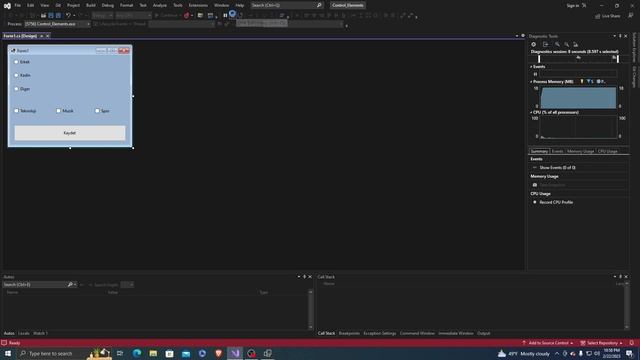 C# Windows Forms Dersleri | Elementler 2 | Ders 4 смотреть онлайн