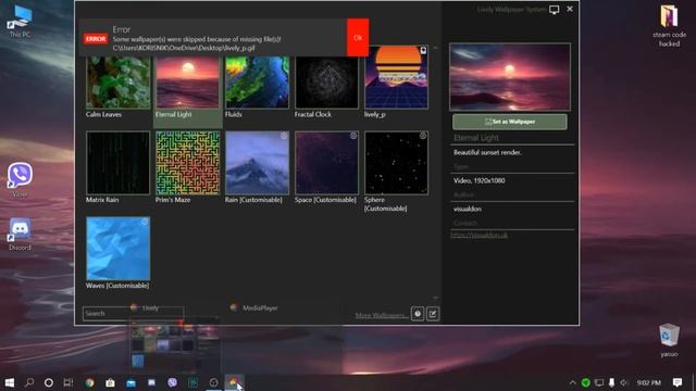 How to get a live wallpaper for free works on any windows!!! смотреть онлайн