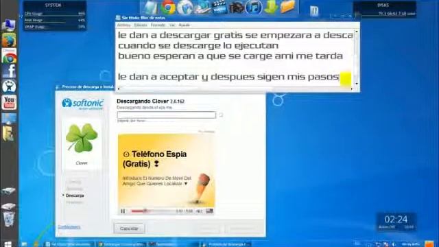Descargar e instalar CLOVER(es para poner google chrome en explorer) смотреть онлайн