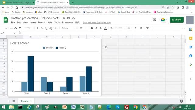 How to Insert a Chart in Google Slides смотреть онлайн