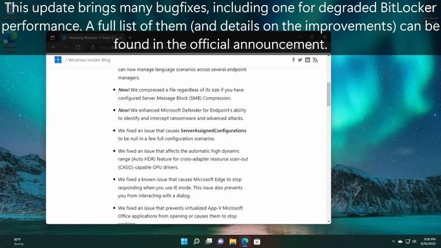 What's new in Windows 11's KB5016691 update (22000.918) смотреть онлайн