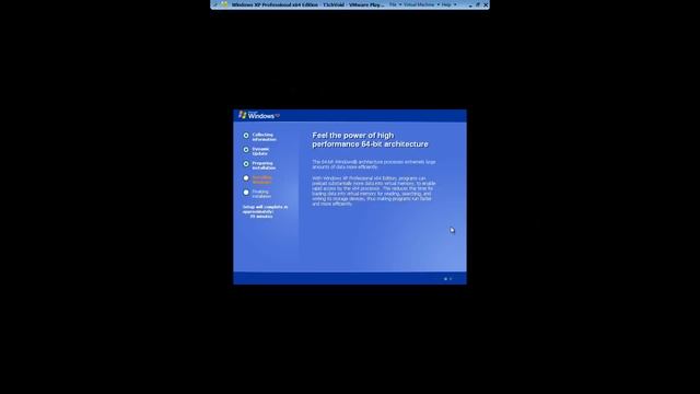 How to setup and install a Windows XP Virtual Machine using VMware Player - HD смотреть онлайн