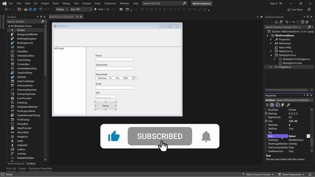 Windows Forms: Layout com Dock e Ancoras смотреть онлайн
