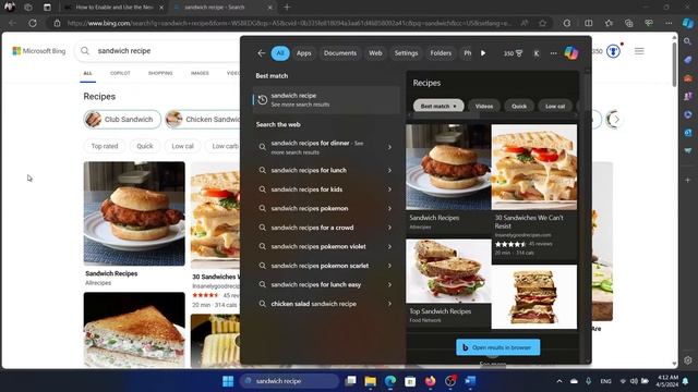 How to Enable and Use the New AI Powered Bing Search Box in Windows 11 Taskbar смотреть онлайн