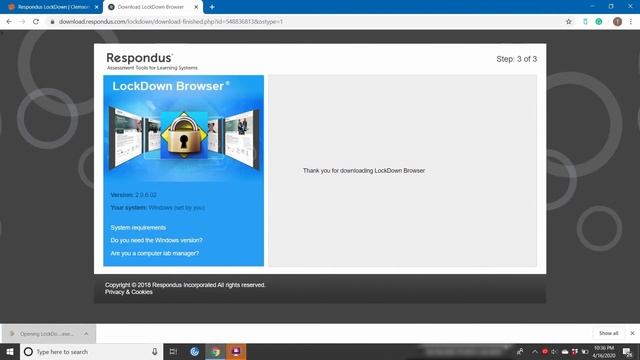 Windows: How to install Respondus Lockdown Browser at Clemson смотреть онлайн