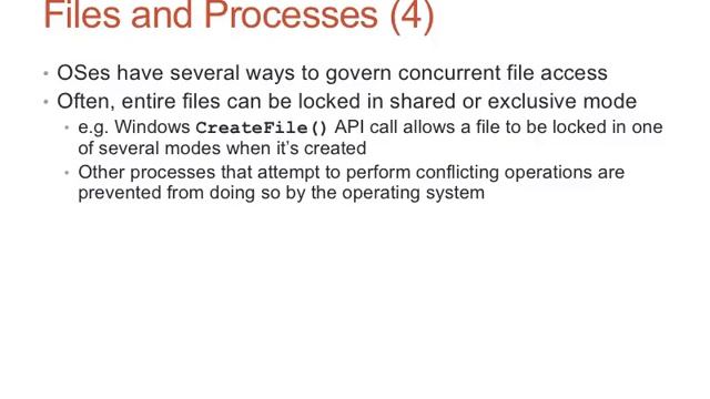 Lecture 25 Concurrent access of files from multiple processes Fa2017 смотреть онлайн