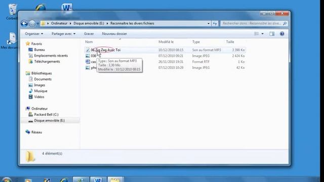 Comment reconnaître les fichiers texte images ou musique sous Windows7.www.formenligne.org смотреть онлайн